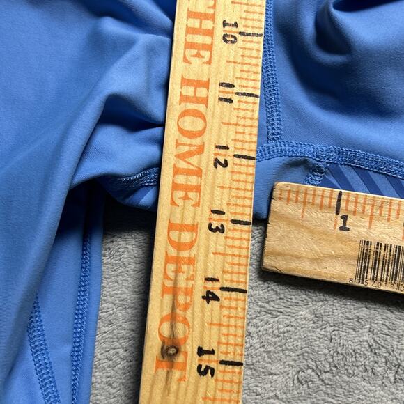 Elegant Light Blue Women's Leggings - Picture 16 of 16